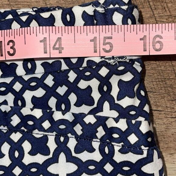 Laundry‎ by Shelli Segal Womens Fleur De Lis Flat Front Shorts Size 6 - Picture 7 of 8